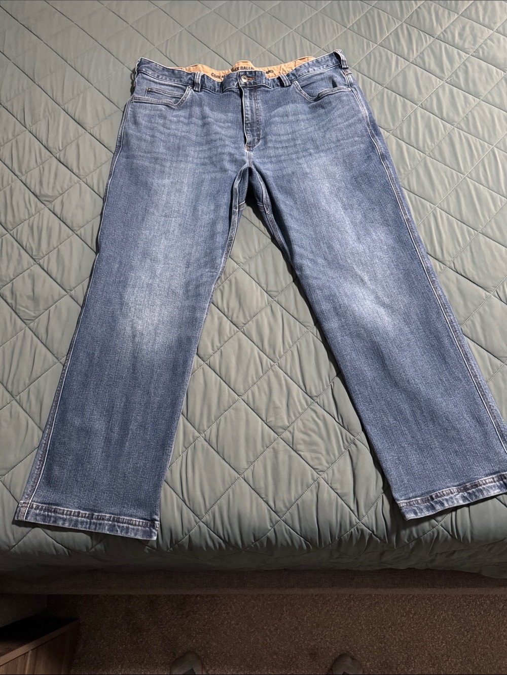 Duluth Trading Co Blue Relaxed Fit Jeans